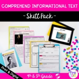 Comprehend Informational Texts Skill Pack - RI.4.10 & 5.10