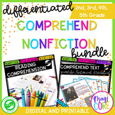 Comprehend Nonfiction Differentiated Bundle - 2nd, 3rd, 4th, & 5th Grades