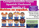 Comprehensible-Input Spanish Flashcard Bundle #2