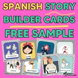 Comprehensible Input Spanish Story Builder Cards - FREE SA