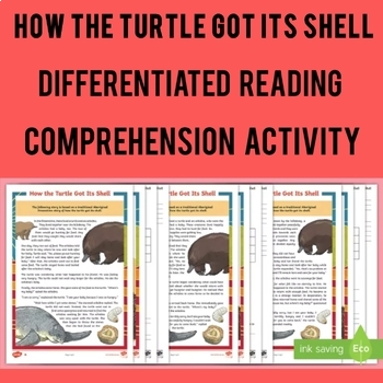 Preview of Comprehension Activity