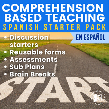 Preview of Comprehension Based Teaching Starter Pack: SPANISH