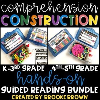 Preview of Comprehension Construction BUNDLE {Small Group, Hands-on Science of Reading}