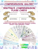 Comprehension Flash Cards for Sentence Comprehension