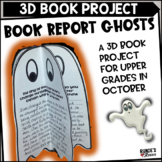 Book Report Reading Comprehension Project Halloween Activity