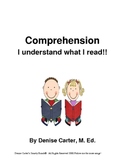 Comprehension- I Understand What I Read