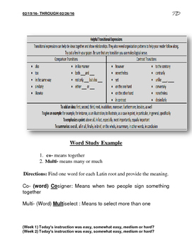 Preview of Comprehension Mini-Lessons for READING WONDERS U4 W3 STANDARD DRIVEN