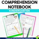Reading Comprehension Notebook Kindergarten - Printable and Digital
