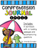 Comprehension Passages: April Journal Common Core Aligned 