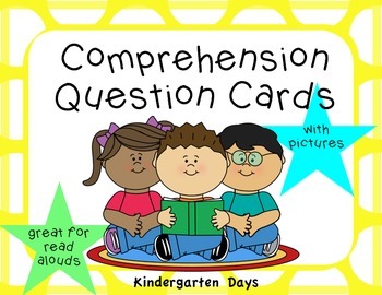 Preview of Comprehension Question Cards