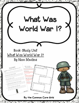 Preview of Comprehension Questions/Literacy Activities: What Was World War 1? No Prep
