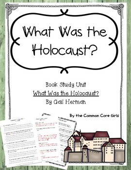 Preview of Comprehension Questions/Literacy Activities: What Was the Holocaust? No Prep
