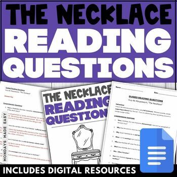 The Necklace part 2 solved short question answer class 10  english@EnglishclassesUPboard - YouTube