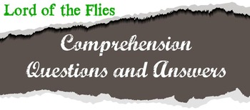 Comprehension Questions and Answers for Lord of the Flies