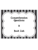 Comprehension Questions for 24 Books!!!!! GRL D-L