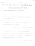 Comprehension Questions for LLI Blue Kit, Stories 91-100