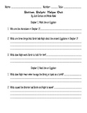 Comprehension Questions for Rotten Ralph Helps Out