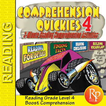Preview of Short Comprehension Stories - Great for Special Education - Rdg Lvl 4 Worksheets