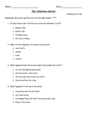 Comprehension Quiz for The Velveteen Rabbit by Margery Williams