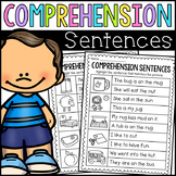 Comprehension Sentences Worksheets