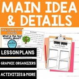 Main Idea and Supporting Details Graphic Organizers, Works