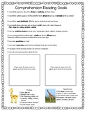 Comprehension Skills Goal Sheet and Checklist (Standard-based)