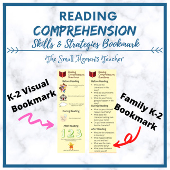 Preview of Comprehension Skills & Strategies Bookmarks