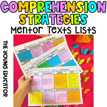Preview of Comprehension Strategies Mentor Texts List