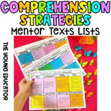 Comprehension Strategies Mentor Texts List
