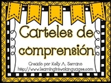 Reading Comprehension Strategies Posters in Spanish