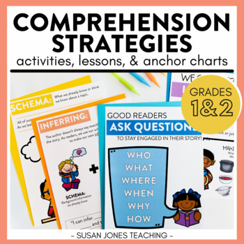 Preview of Comprehension Strategies That Stick: Activities, & Lessons