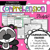 Comprehension Strategy PowerPoint Slides & Reading Passage