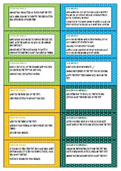 Comprehension Strategy Questions by Miss Conte ECP | TPT