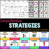 Comprehension Strategy Set: Posters, Bookmarks, and Graphi
