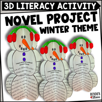 Comprehension Snowmen - A Winter Literacy Craftivity