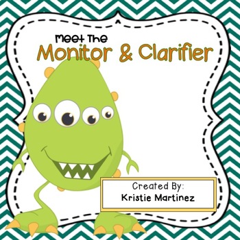 Preview of Monster Strategies {Monitoring & Clarifying} - Collect Them All!