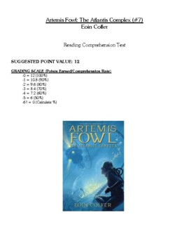 Artemis Fowl and the Atlantis Complex