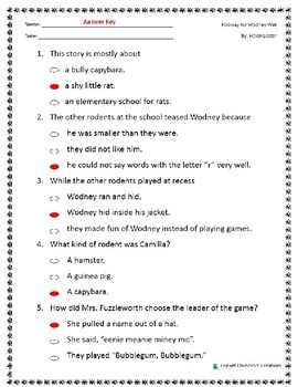 Bully Game English Class Answers
