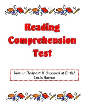 MARVIN REDPOST SERIES (Books #1-4) Comprehension-Check