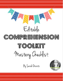 Comprehension Toolkit Reading Strategies: Mastery Checklist