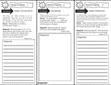 Comprehension Tri-Fold - Ready Freddy The Reading Race, by