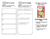 Comprehension Tri-fold: The Magic School Bus Fights Germs