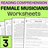 Comprehension: Women's History Musicians - Grade 3