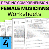 Comprehension: Women's History Musicians - Grade 4
