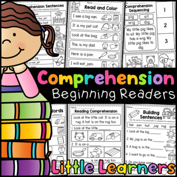 Comprehension Worksheets - Kindergarten Reading Comprehension | TpT