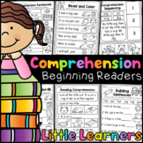 Comprehension Worksheets - Kindergarten Reading Comprehension