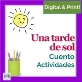 Comprehension Worksheets Spanish Cuento Corto Short Story 