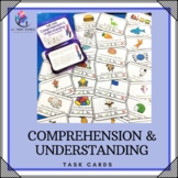 Comprehension Yes No Task Cards - Autism Special Education