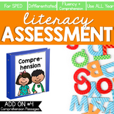 Comprehension and Fluency Literacy Assessment ADD ON #4 | 