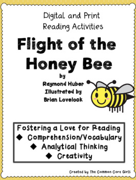 Preview of Comprehension and Reading Activities: Flight of the Honey Bee